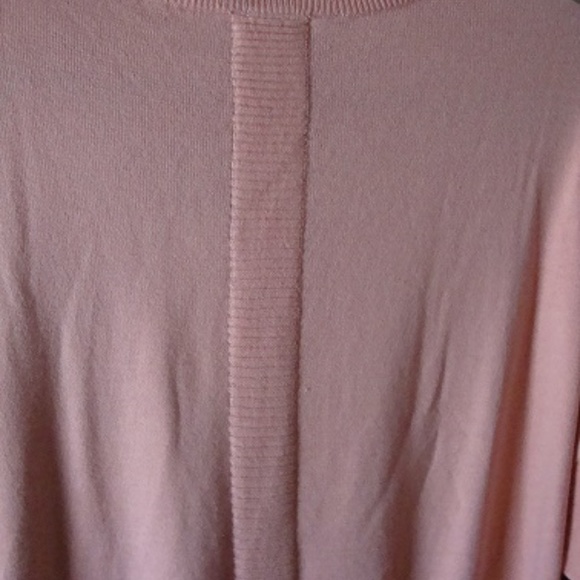 Junarose Peachy/Salmon Hi/Low Tunic Sweater 1X - Picture 2 of 5